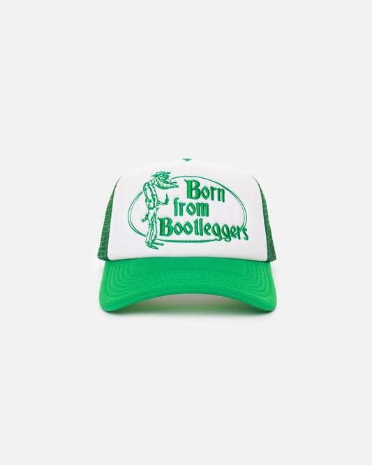 BORN FROM BOOTLEGGERS TRUCKER (GREEN)