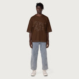 HTG® H Box T-Shirt - Brown