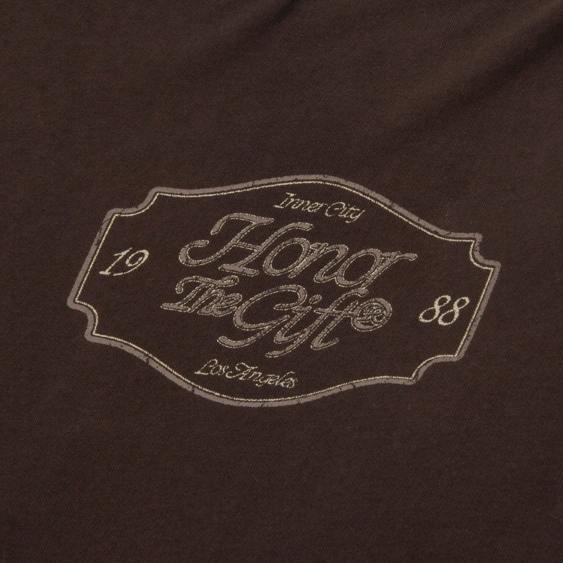 HTG® Pattern L/S T-Shirt - Black