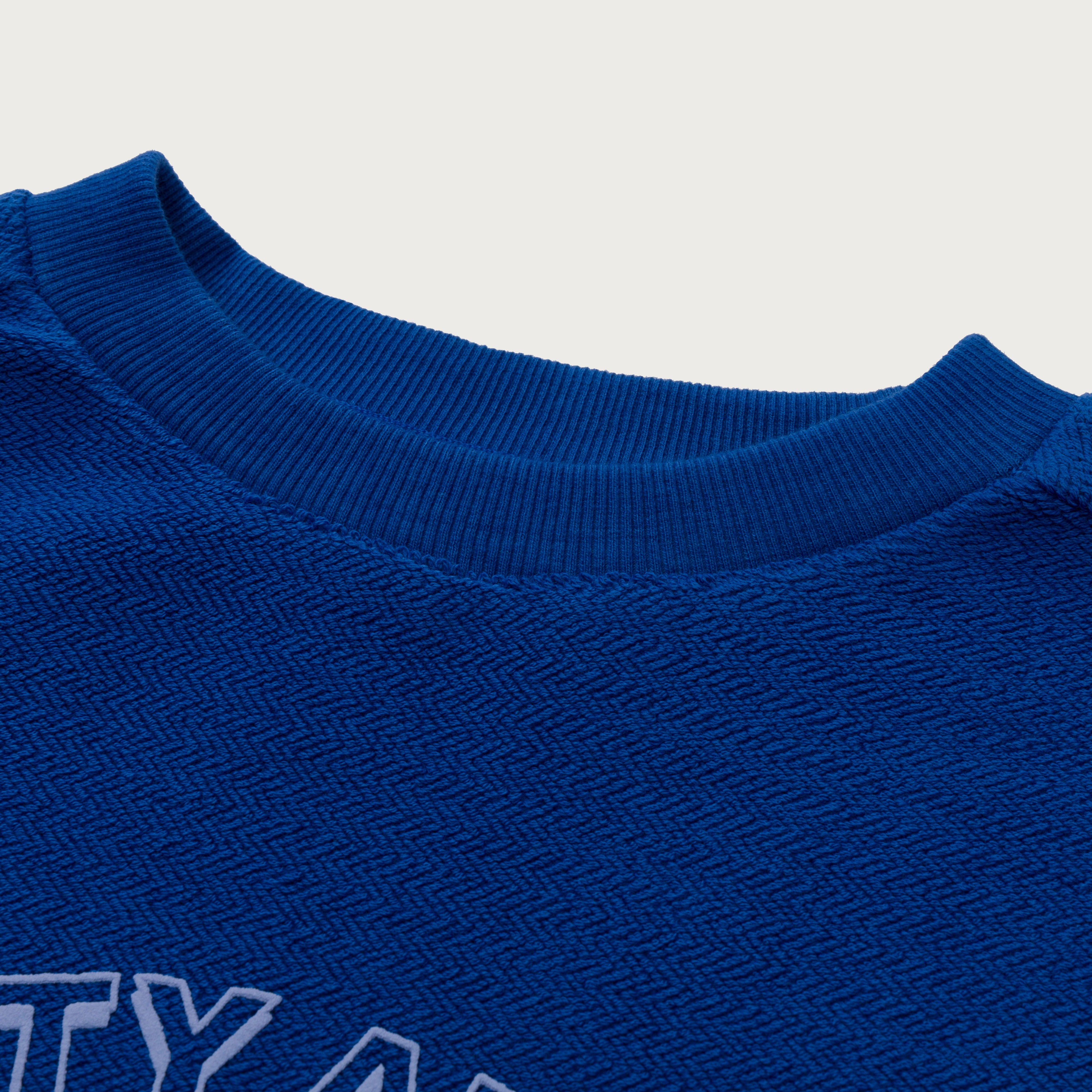 Association Herringbone Crew - Blue