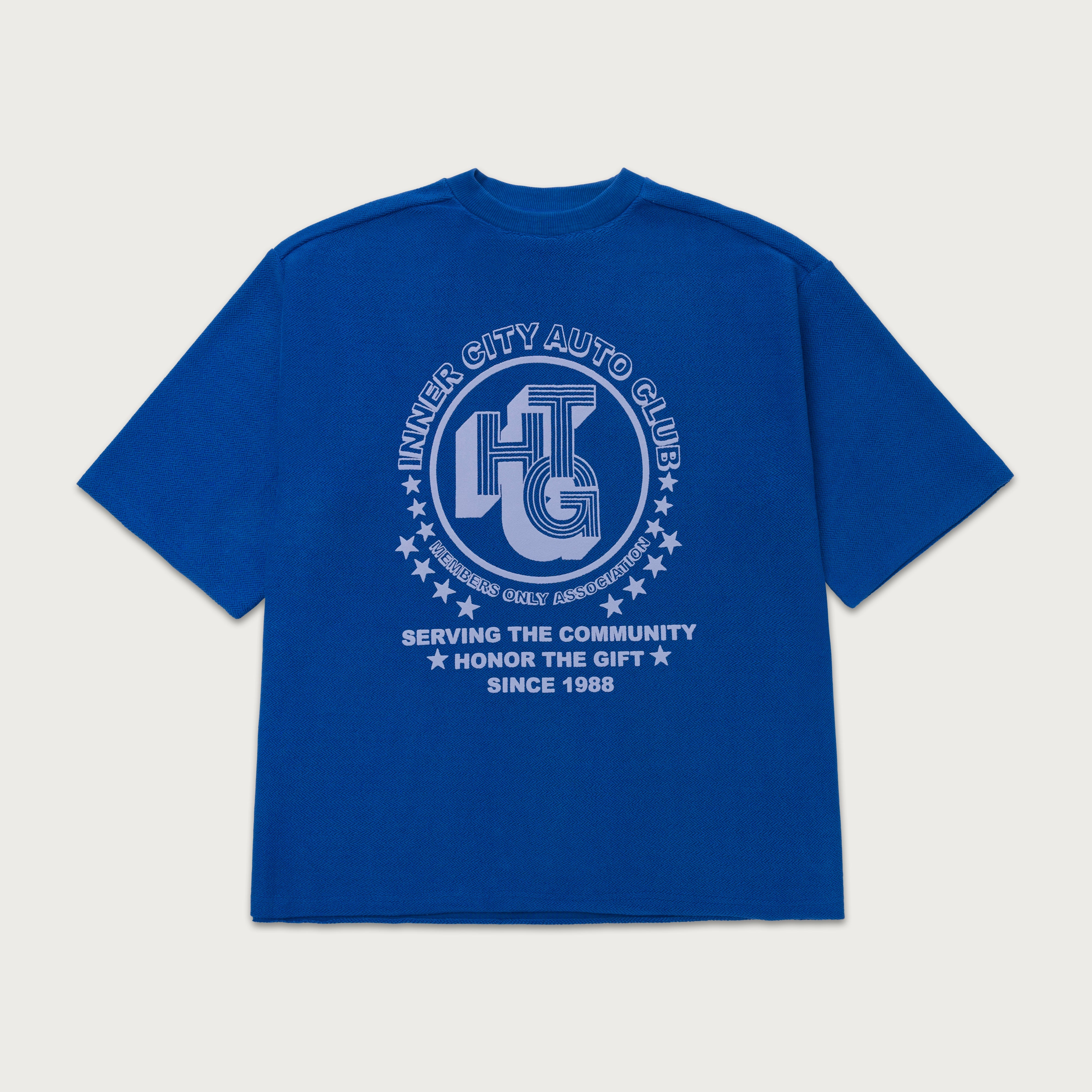 Association Herringbone Crew - Blue