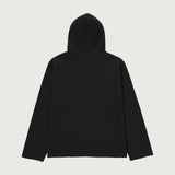 Race Herringbone Hoodie - Black