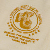 Race Herringbone Short - White