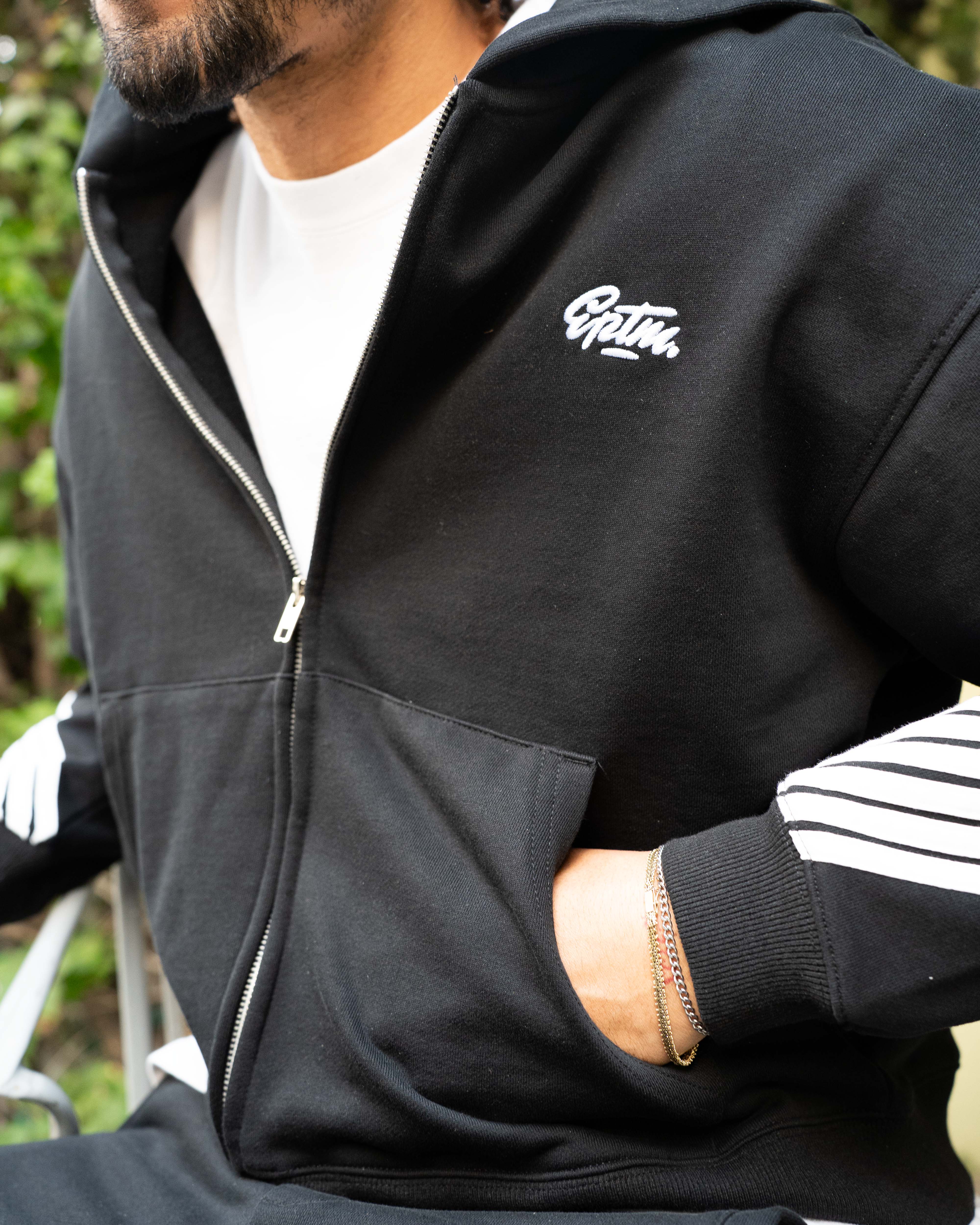 EPTM Highland Zip Up Hoodie - Black