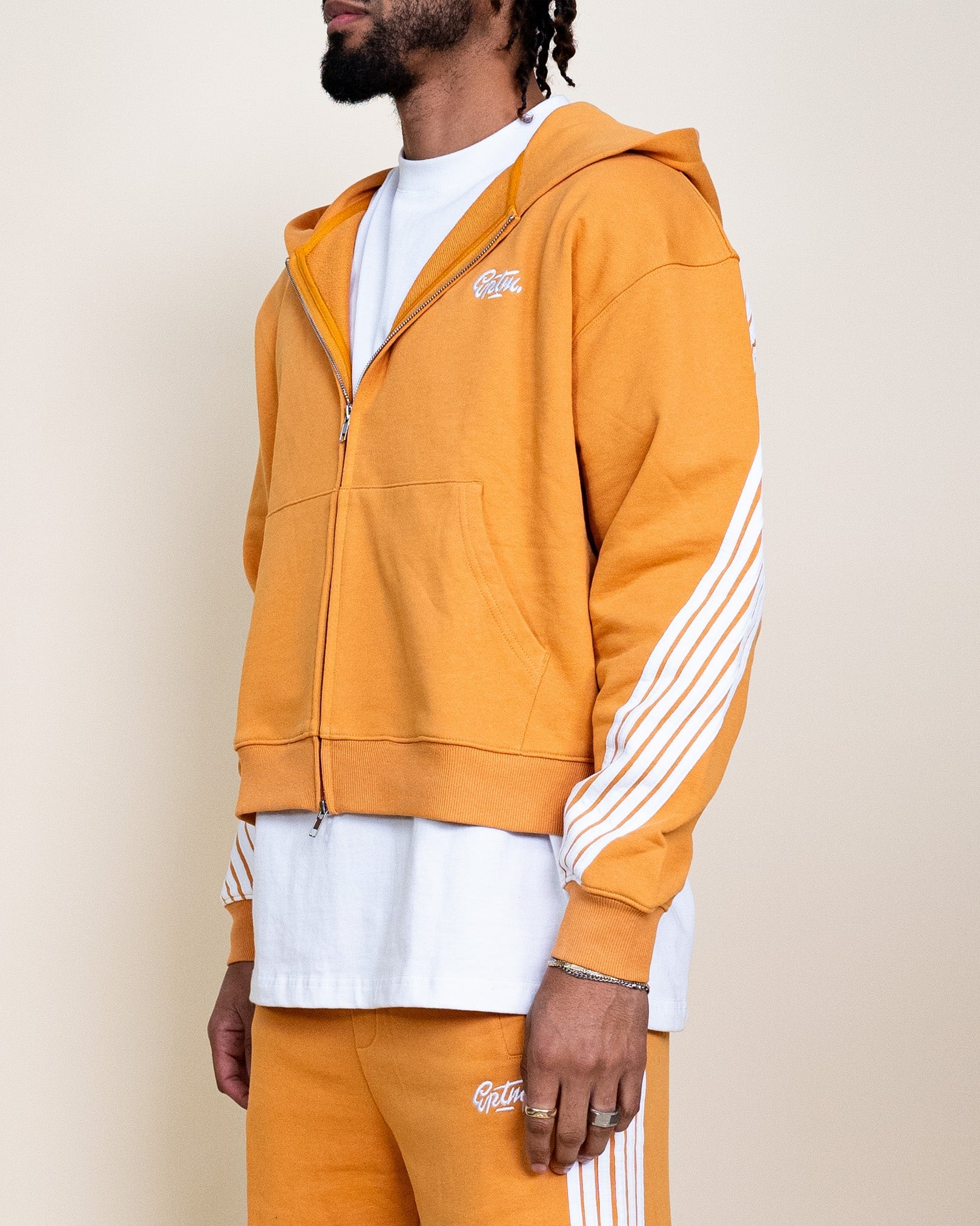 EPTM Highland Zip Up Hoodie - Mustard