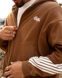 EPTM Highland Zip Up Hoodie - Mocha