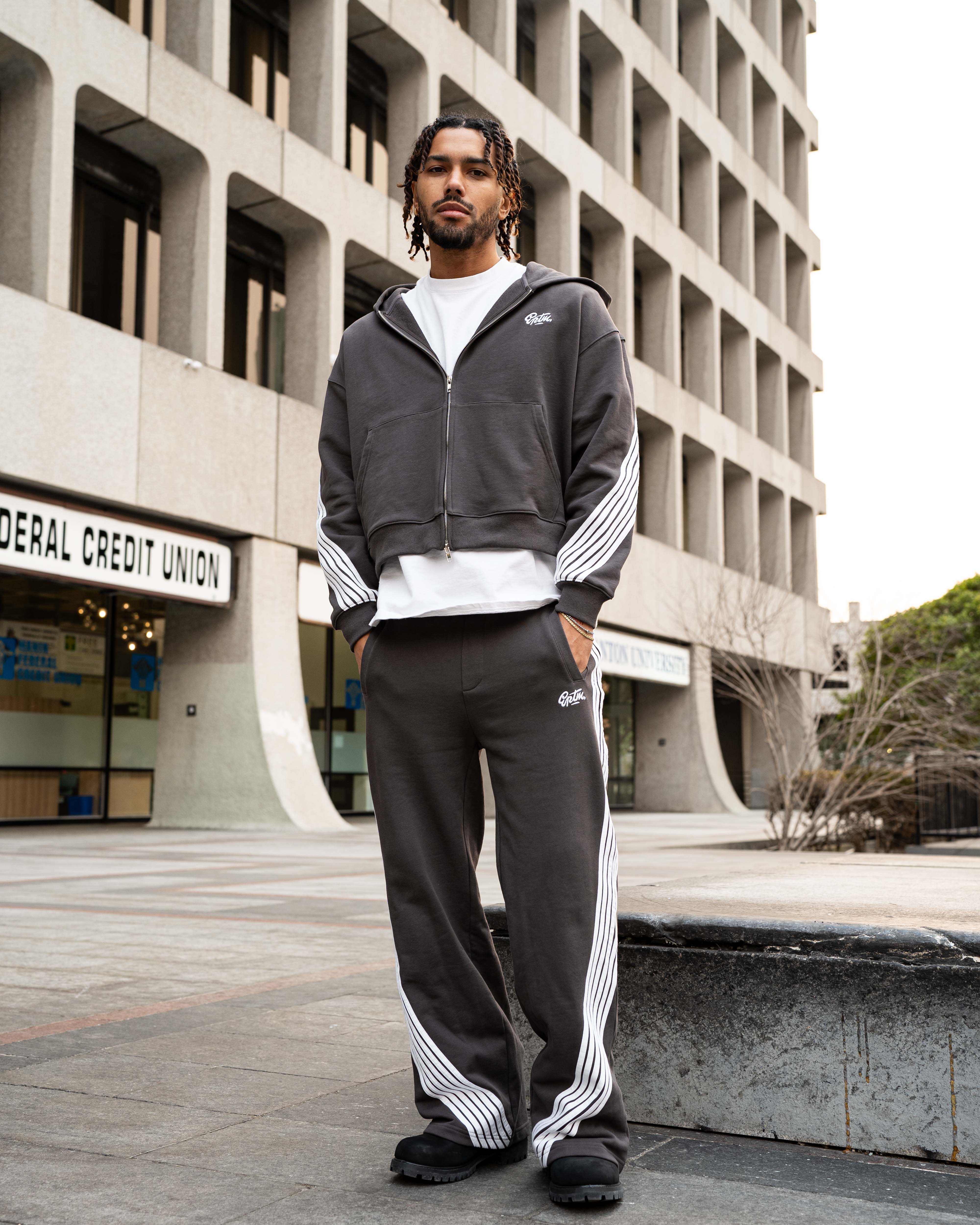 EPTM Highland Zip Up Hoodie - Charcoal