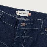 Denim Riding Flare Pant - Indigo