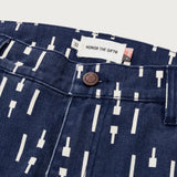 Denim Riding Flare Pant - Navy