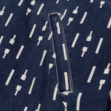 Denim Riding Jacket - Navy