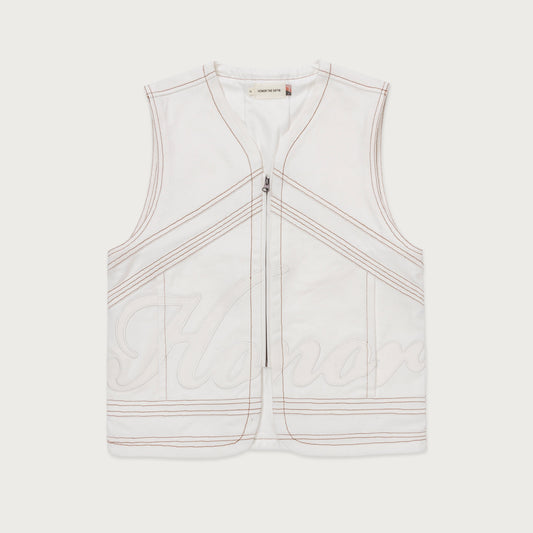 Honor Riding Vest - Bone