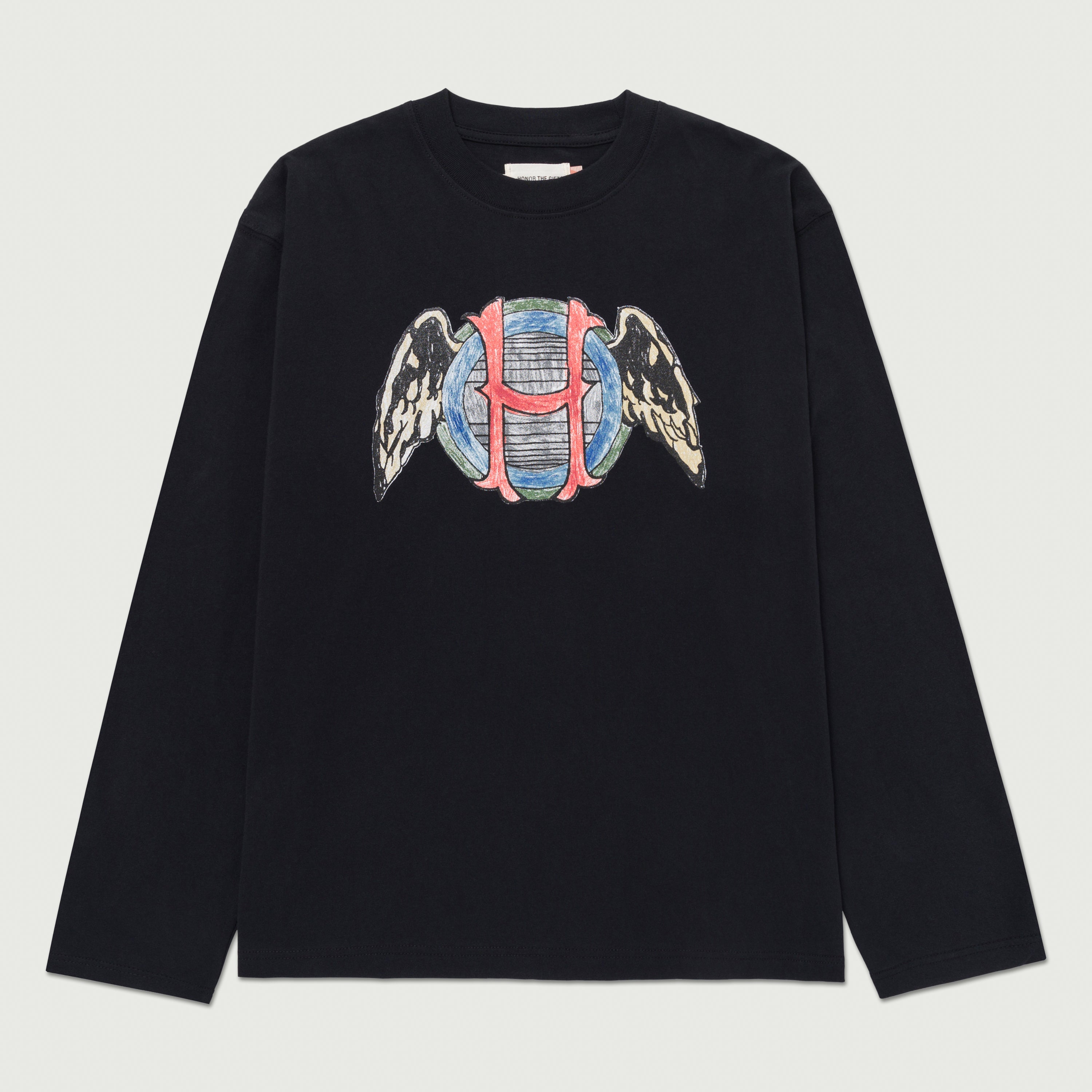 Honor Wings LS- Black