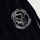 Piping Track Pant - Black