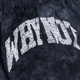 Twill Cargo Wide Leg - Black