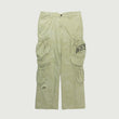 Twill Cargo Wide Leg - Green