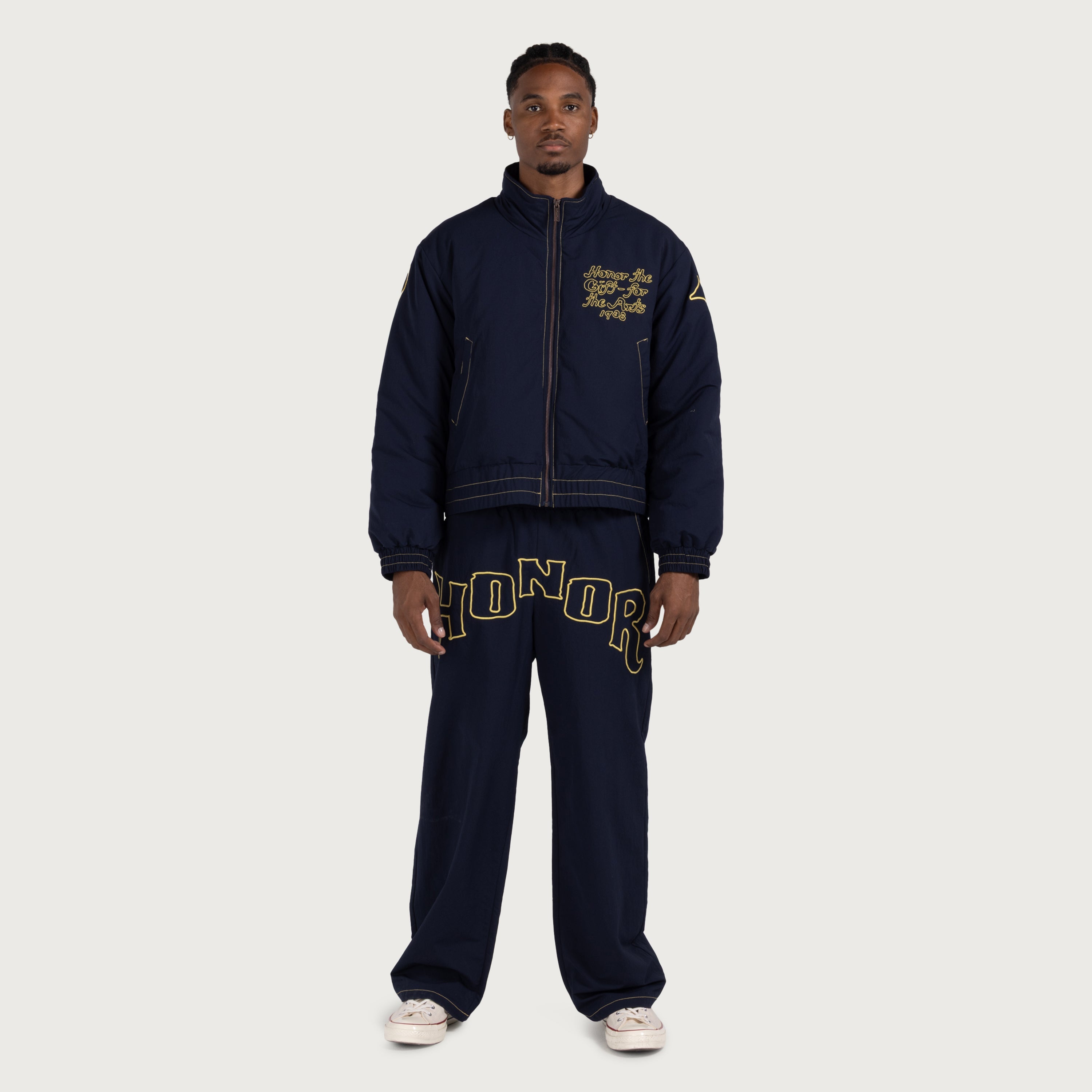 Puff Pant - Navy