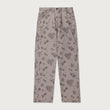 Tonal Floral Pant - Pebble