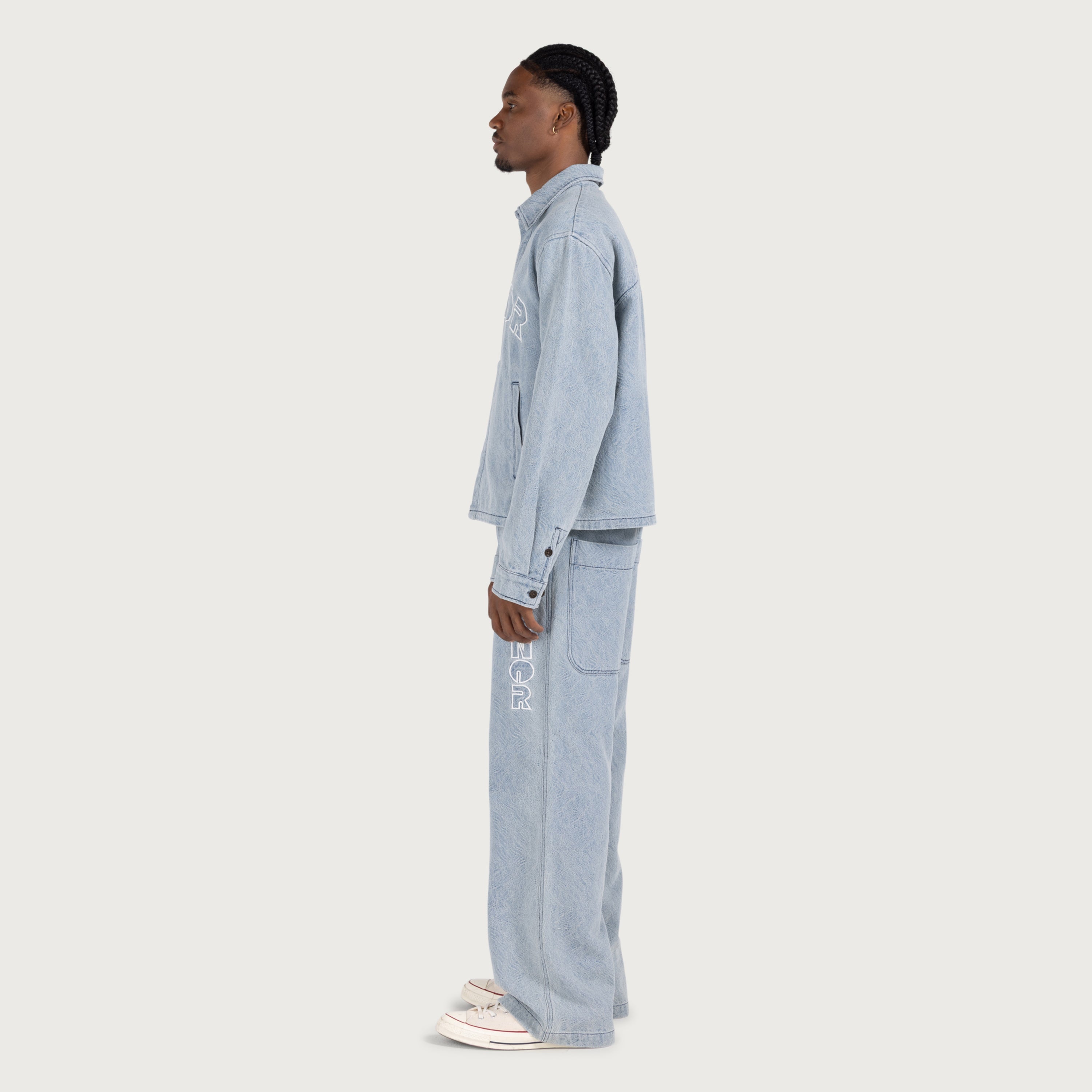 Indigo Wide Leg - Light Indigo