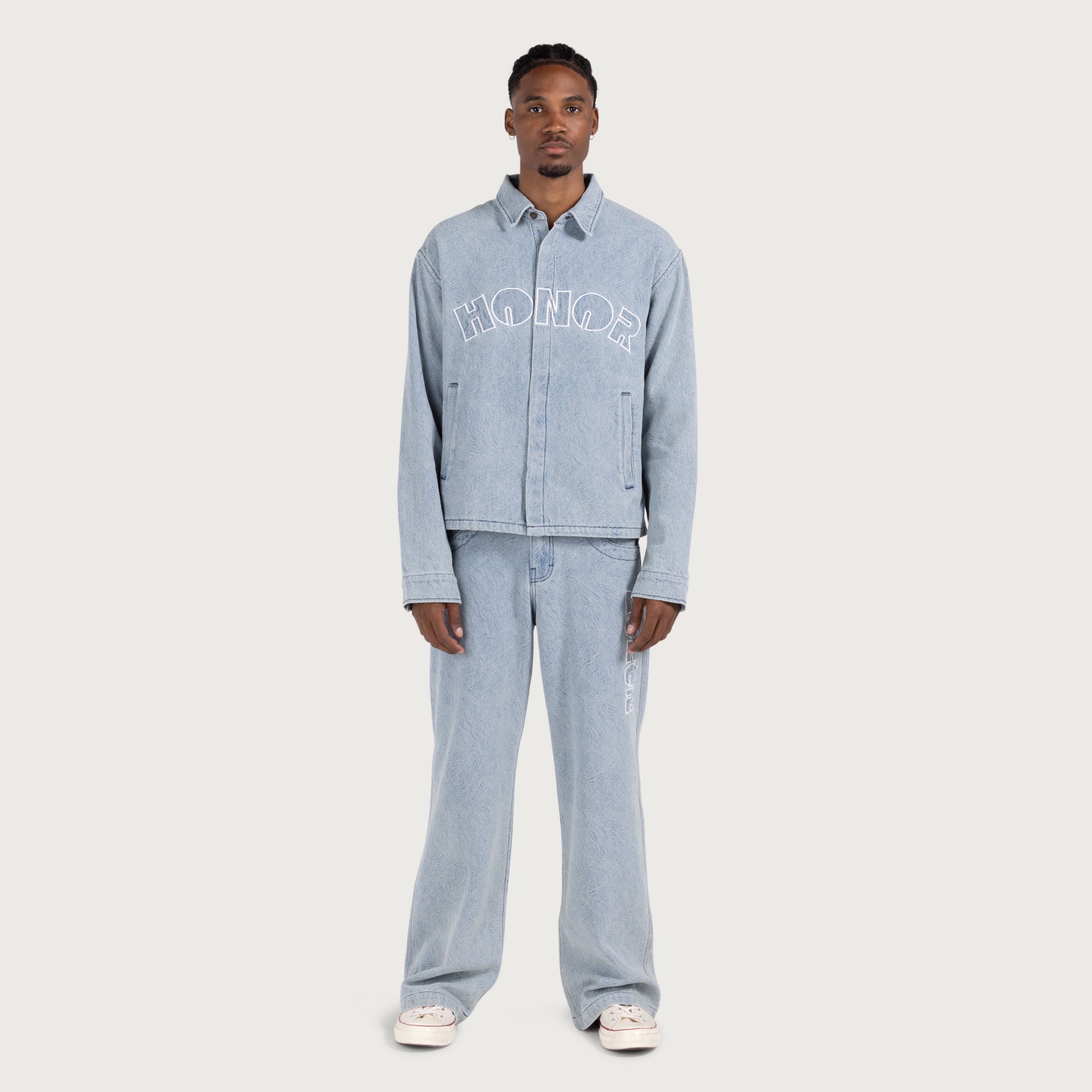 Indigo Wide Leg - Light Indigo