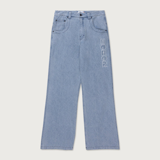 Indigo Wide Leg - Light Indigo