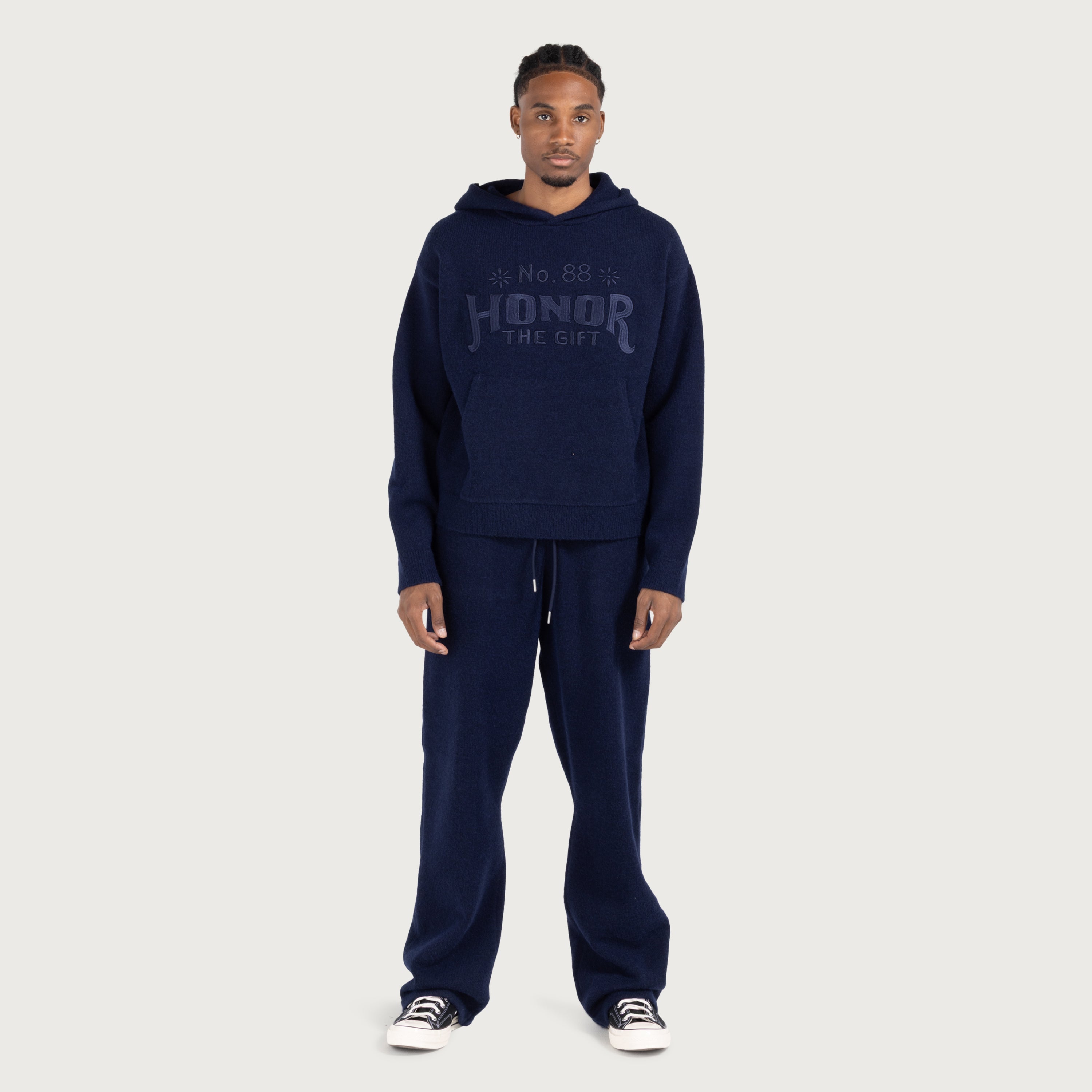 Art Knit Pant - Navy