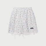 Beaded Shorts - White