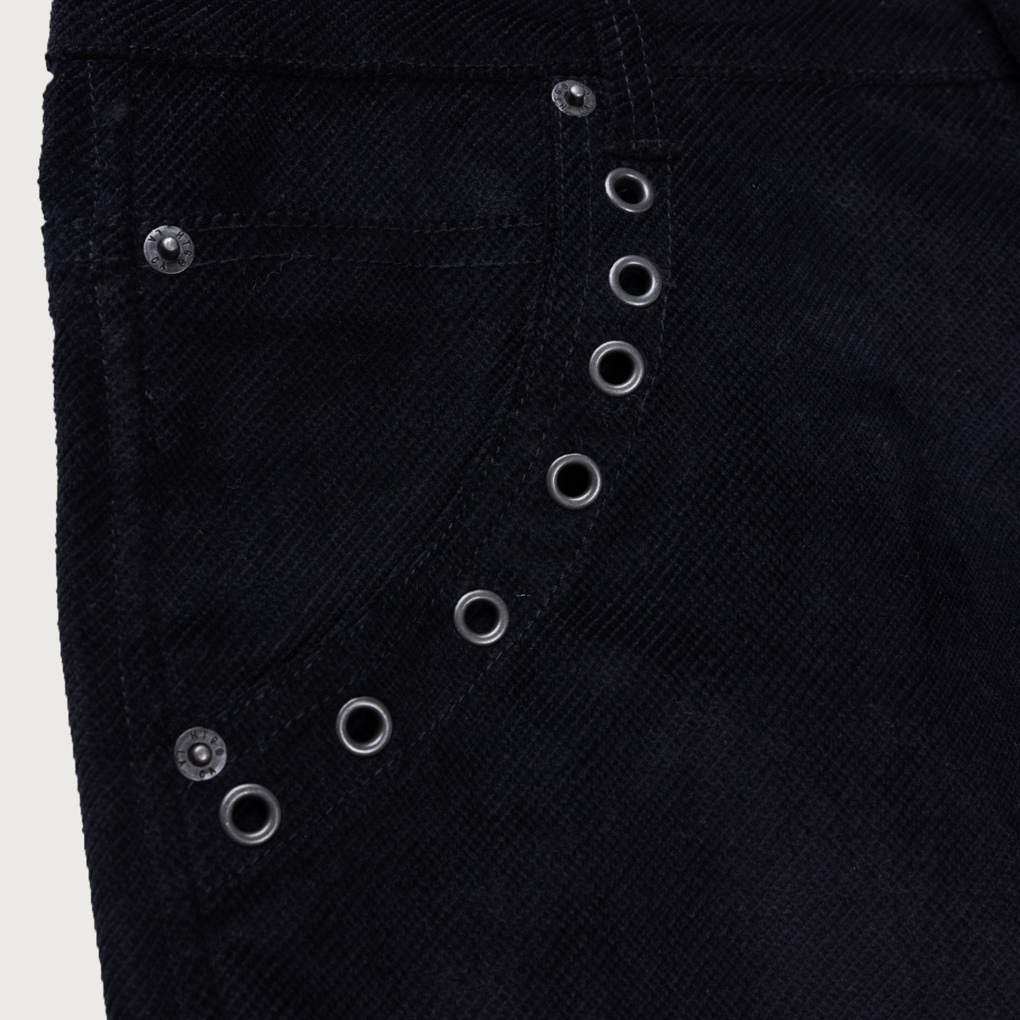 Brushed Bell Bottom - Black