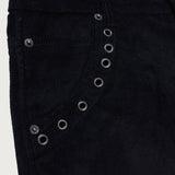 Brushed Bell Bottom - Black