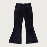 Brushed Bell Bottom - Black