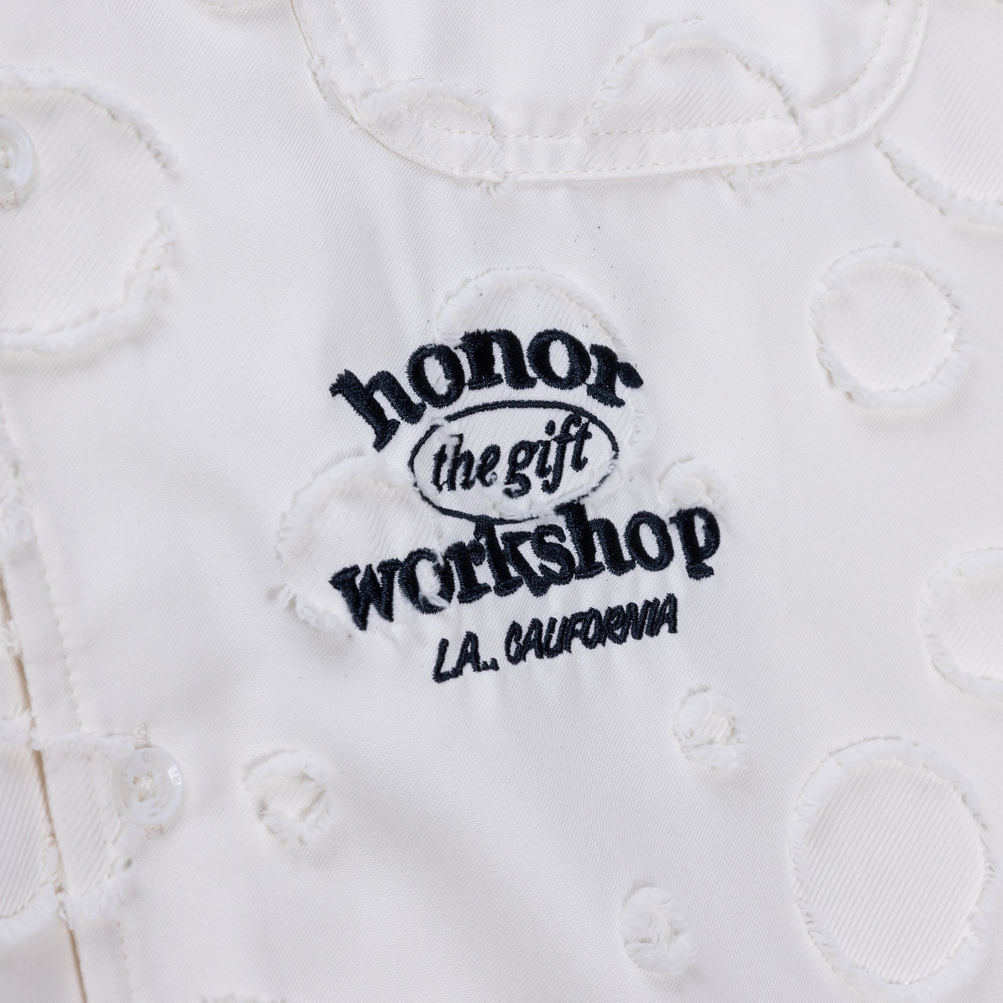 Polka Dot Camp - White