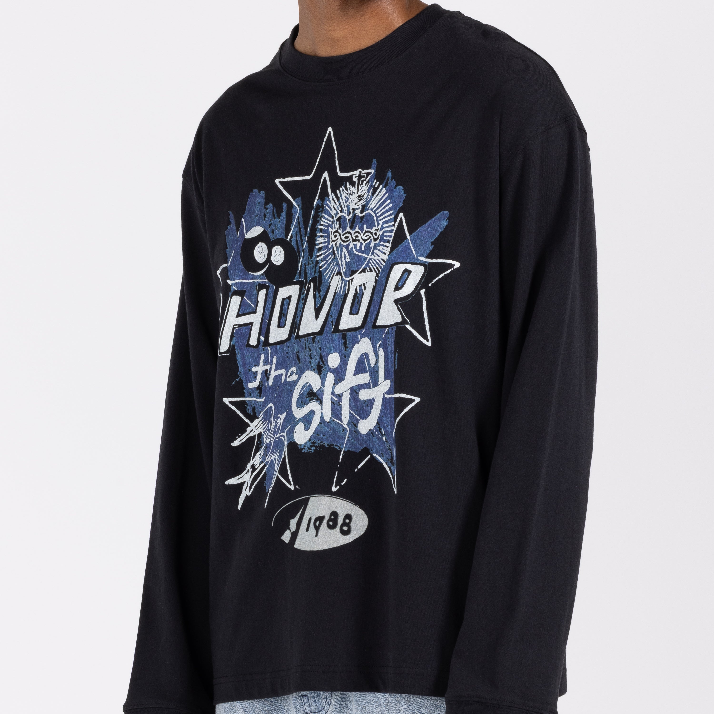 Pop Art Ls - Black