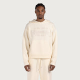 Art Knit Hoodie - Bone