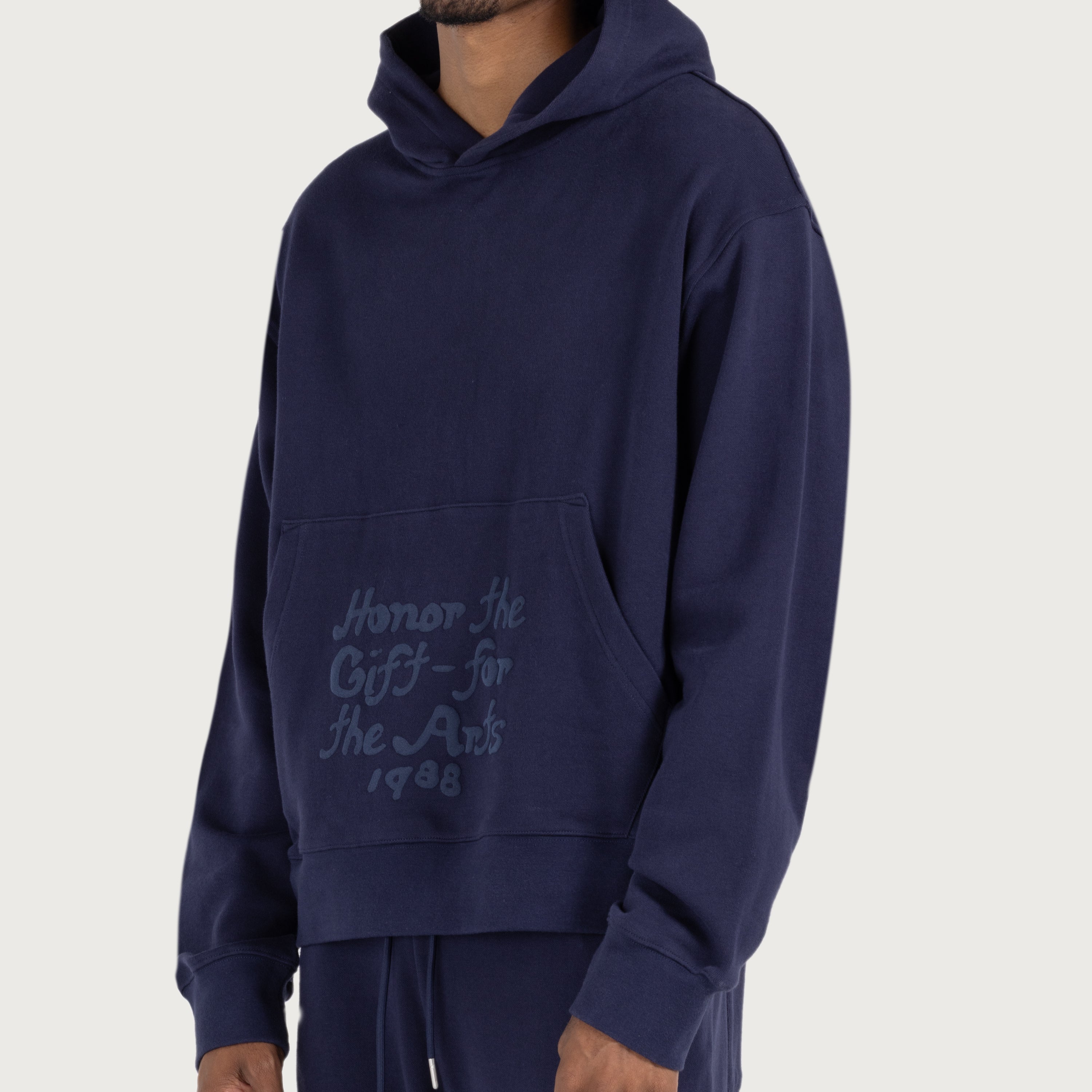 Reverse Hoodie - Navy