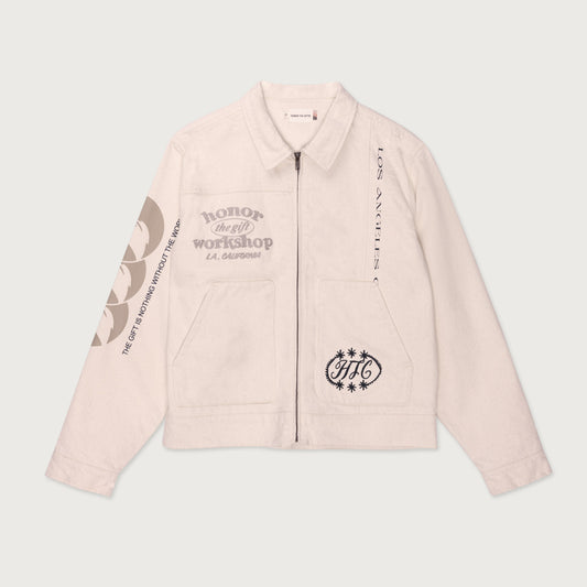 Banner Jacket - Natural