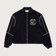 Piping Track Jacket - Black