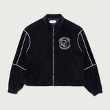 Piping Track Jacket - Black