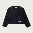 Beaded Cardigan - Black