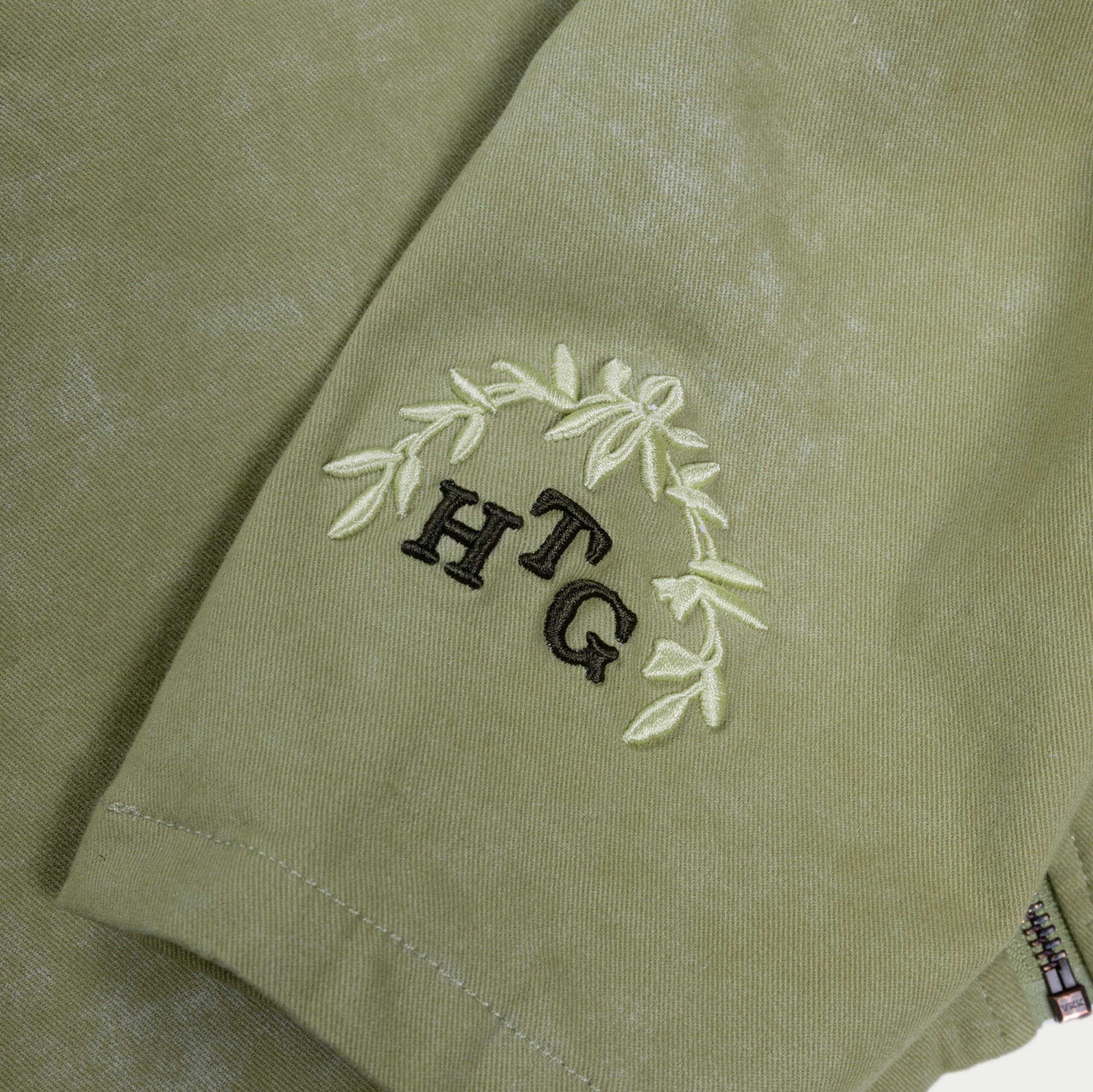 Twill Washed Jacket - Green