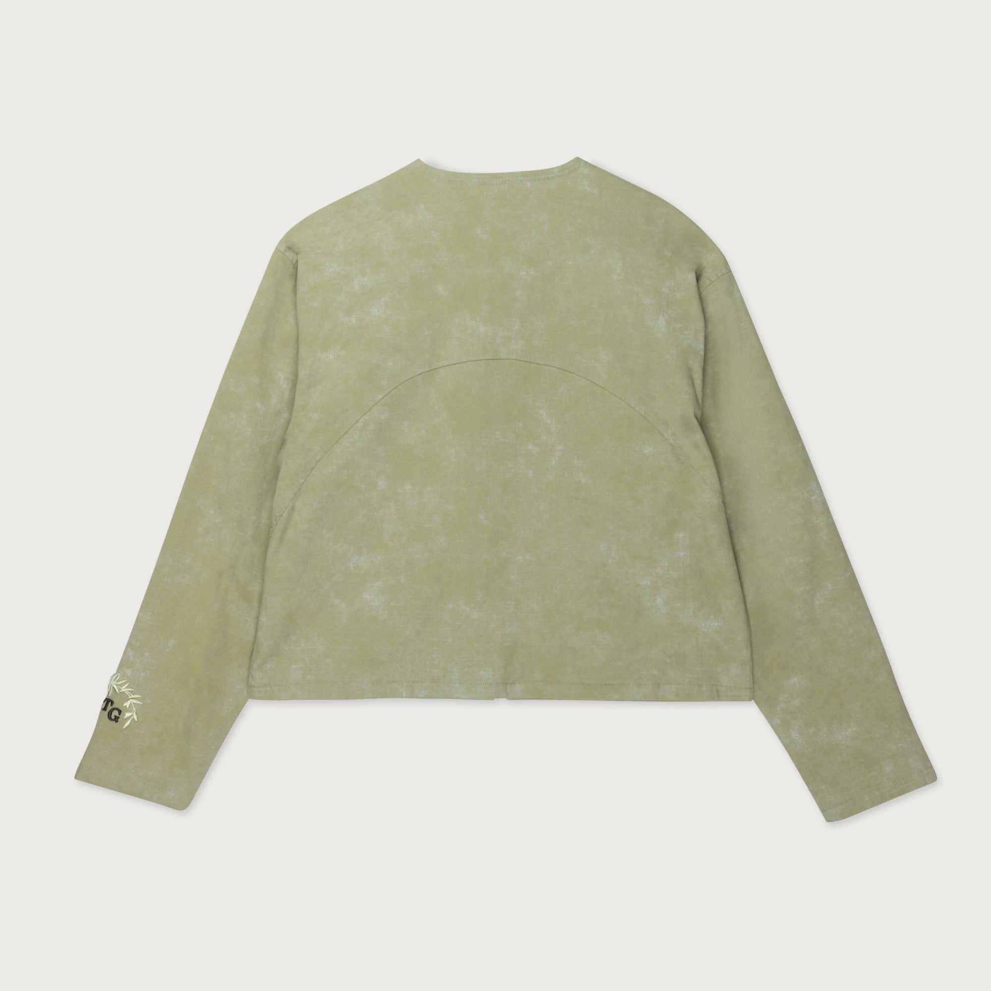 Twill Washed Jacket - Green