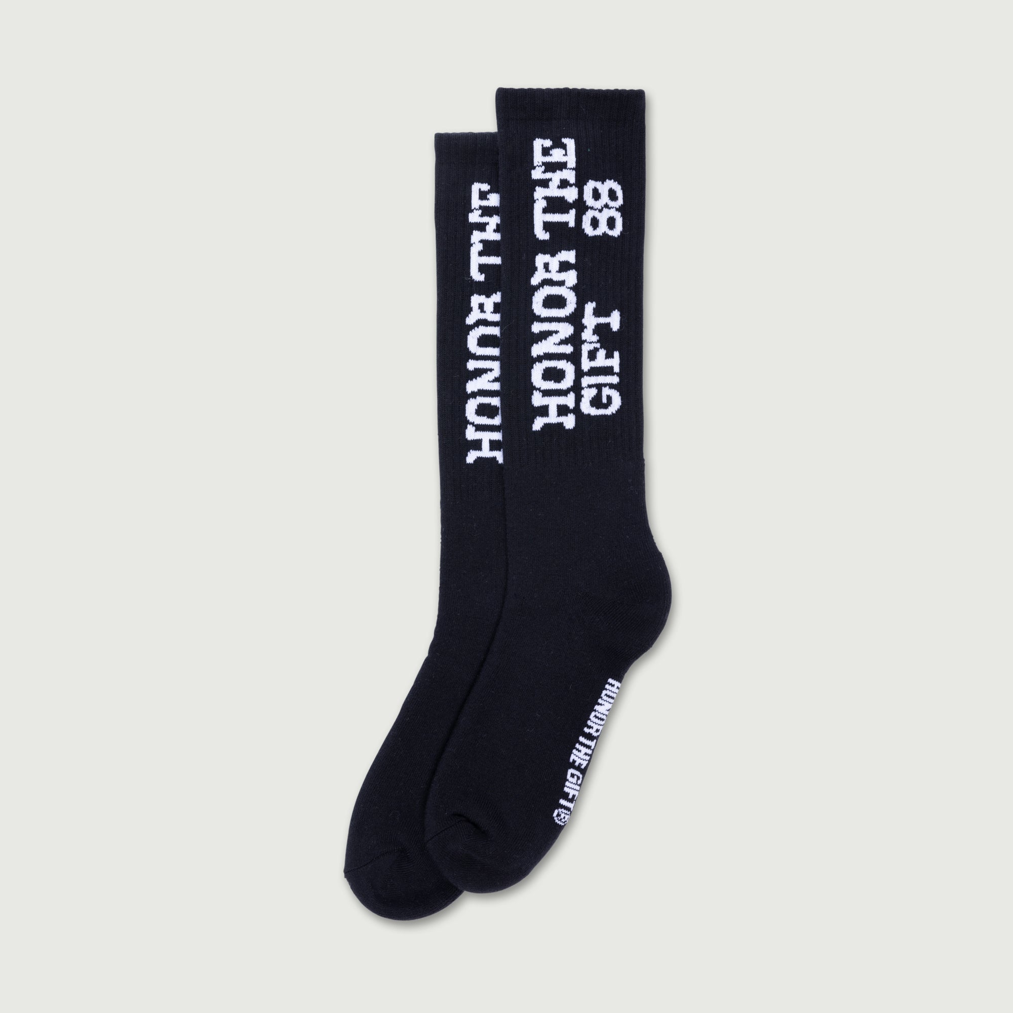 For Sale Ribbed Sock - Black