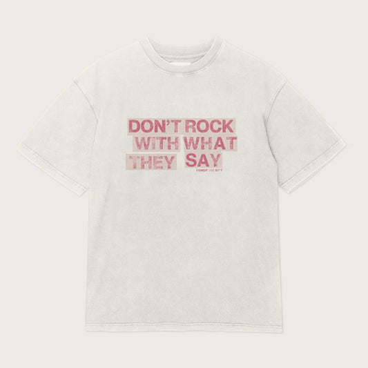 What They Say - White