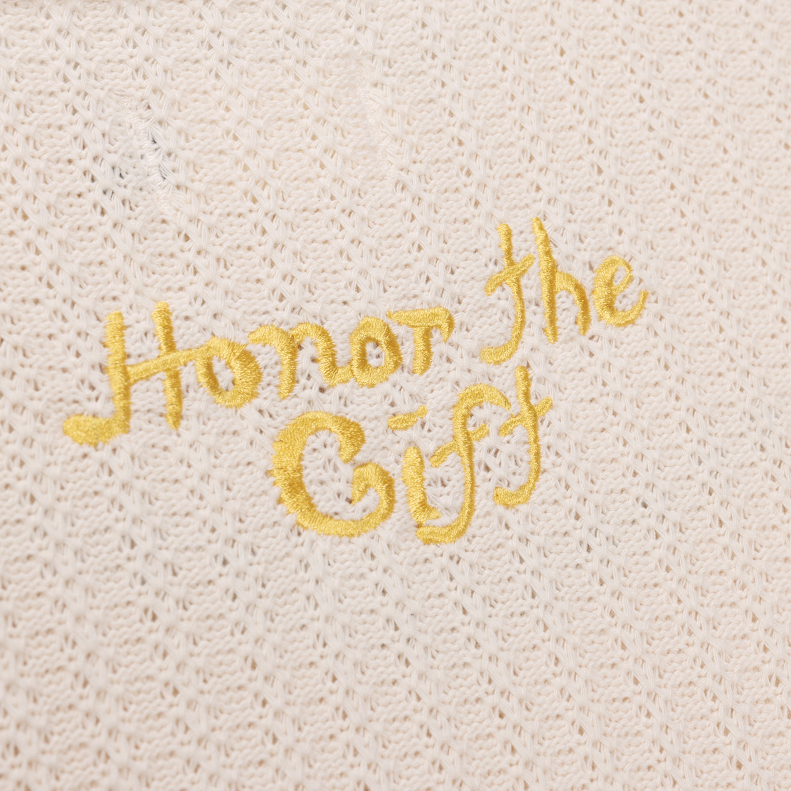 Knit Standard Tee - Bone