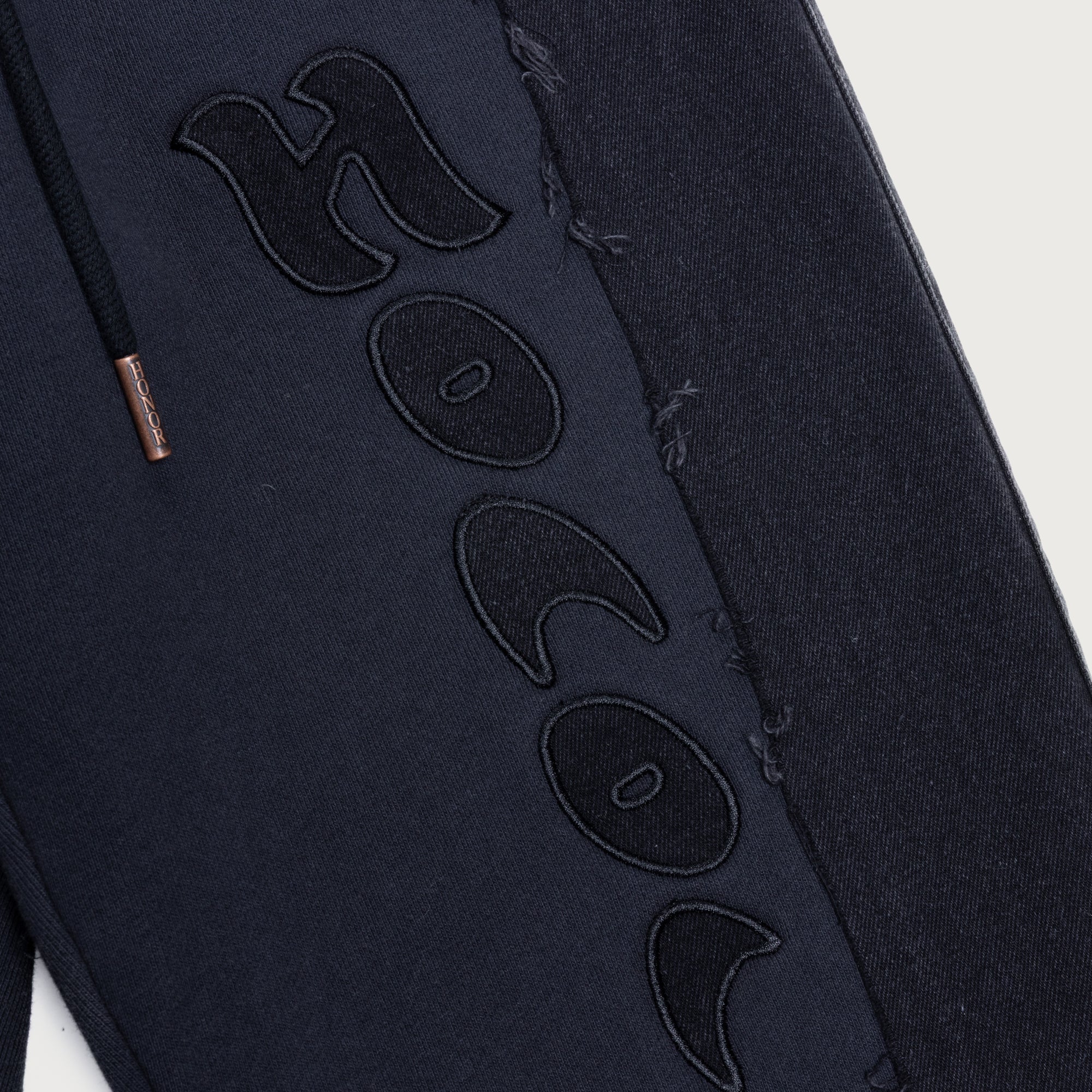 Denim Sweatpant - Black