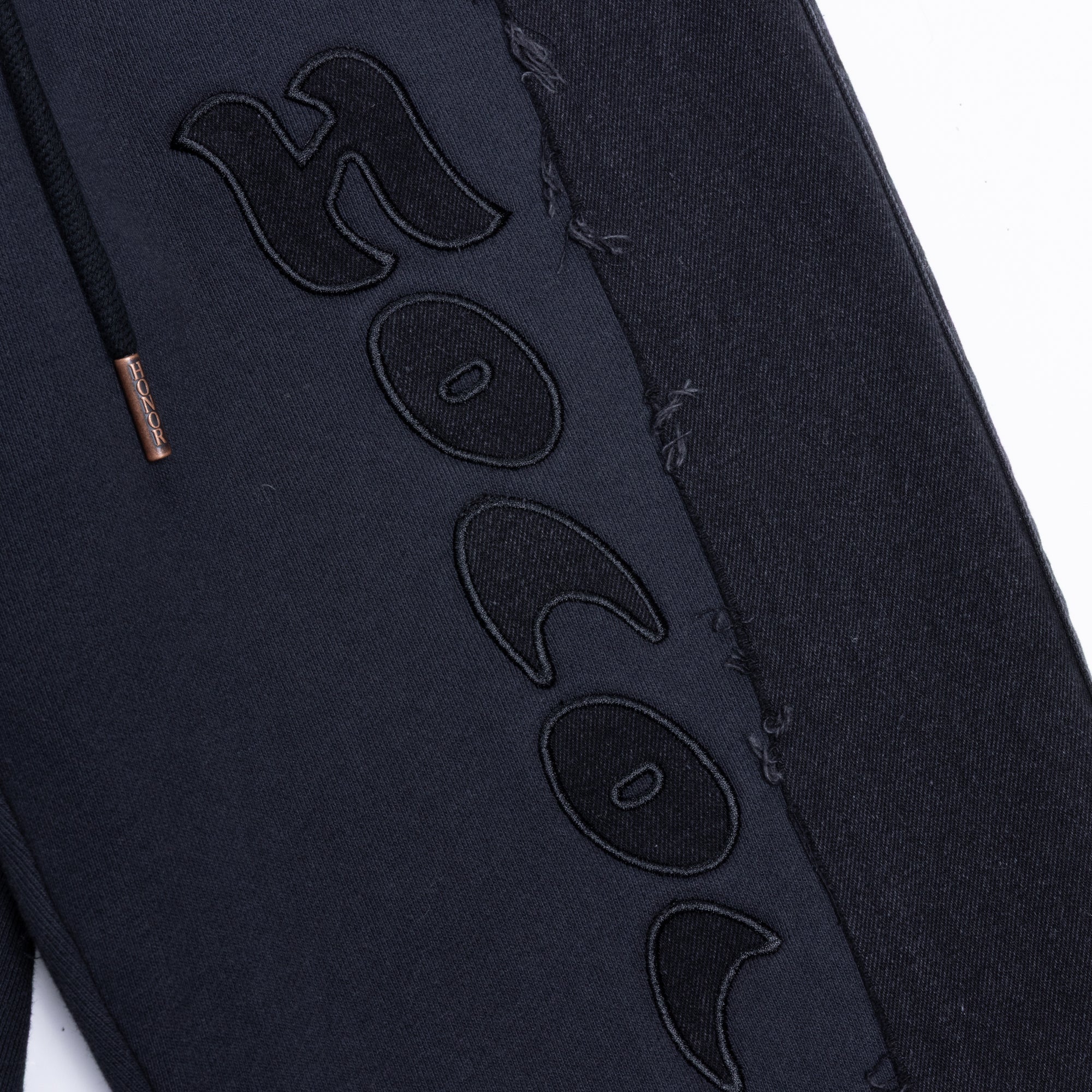 Denim Sweatpant - Black