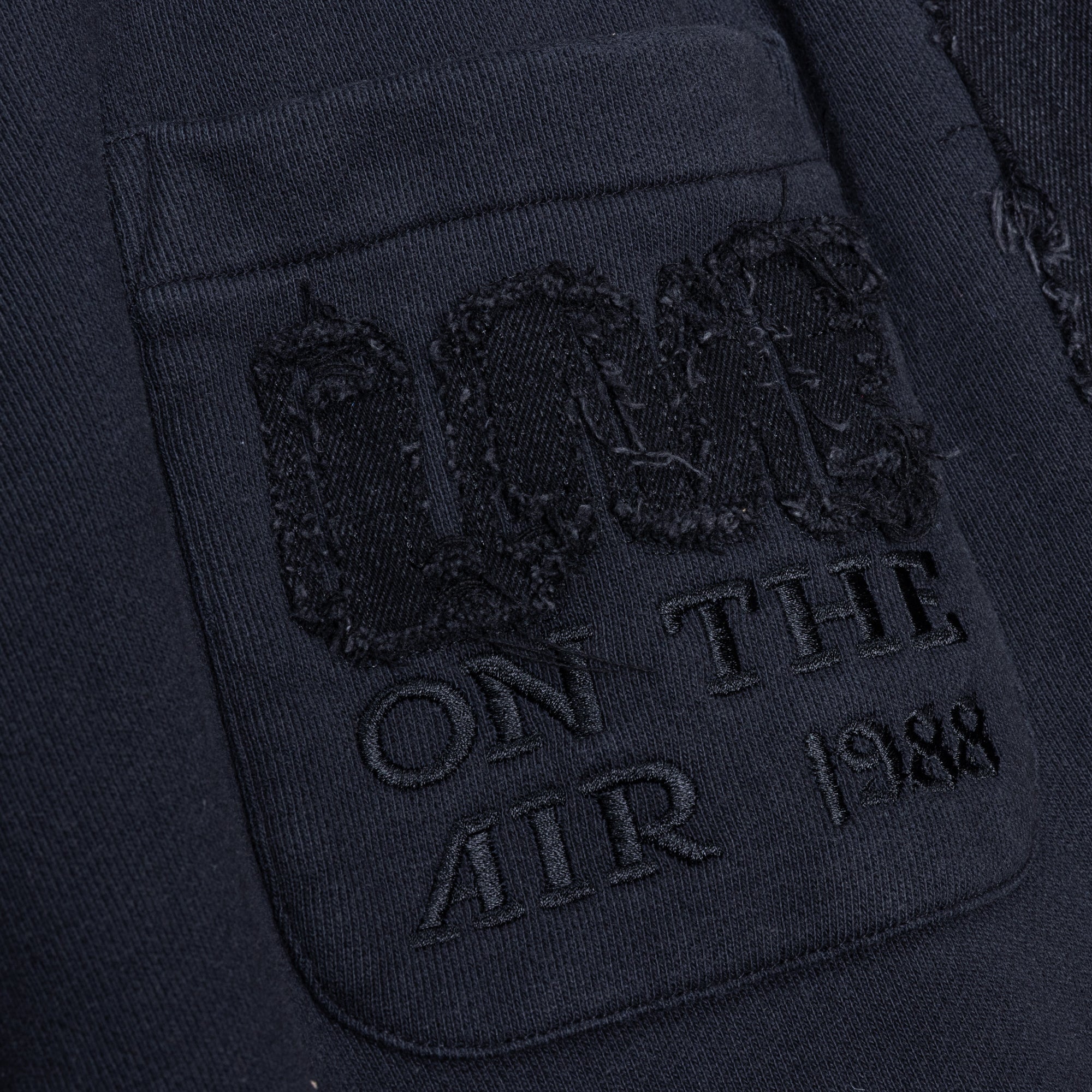 Denim Sweatpant - Black