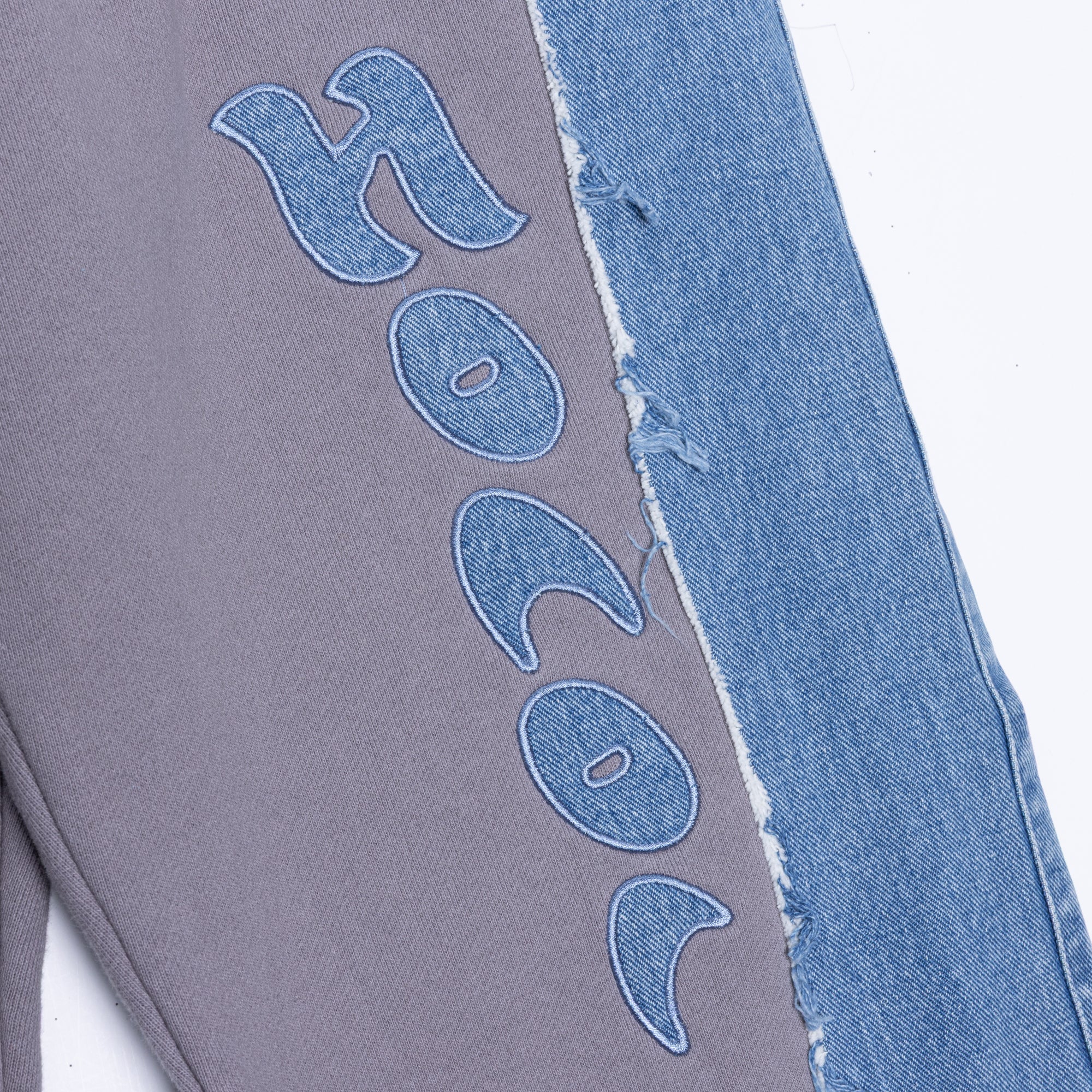 Denim Sweatpant - Grey