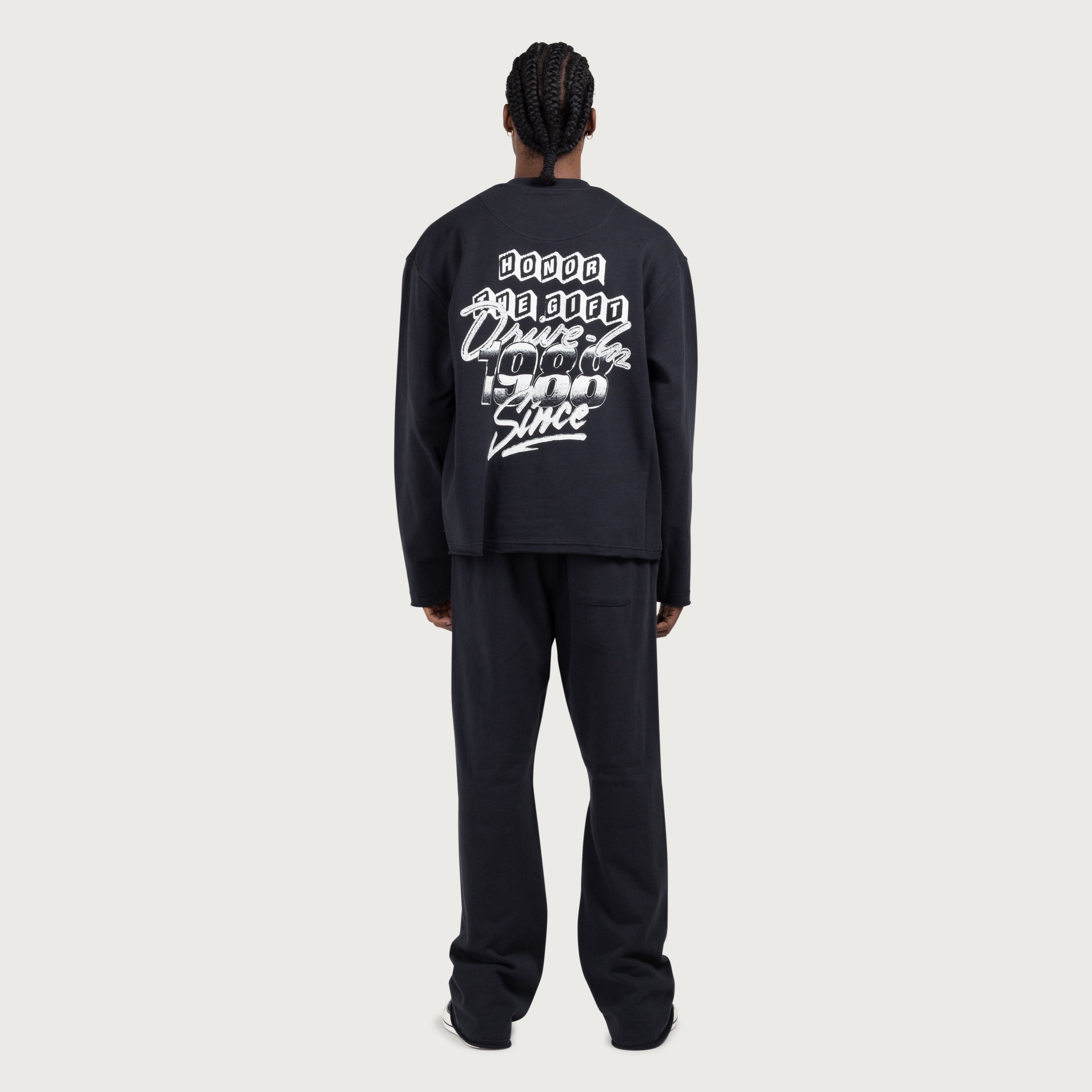 Drive In Sweats - Black