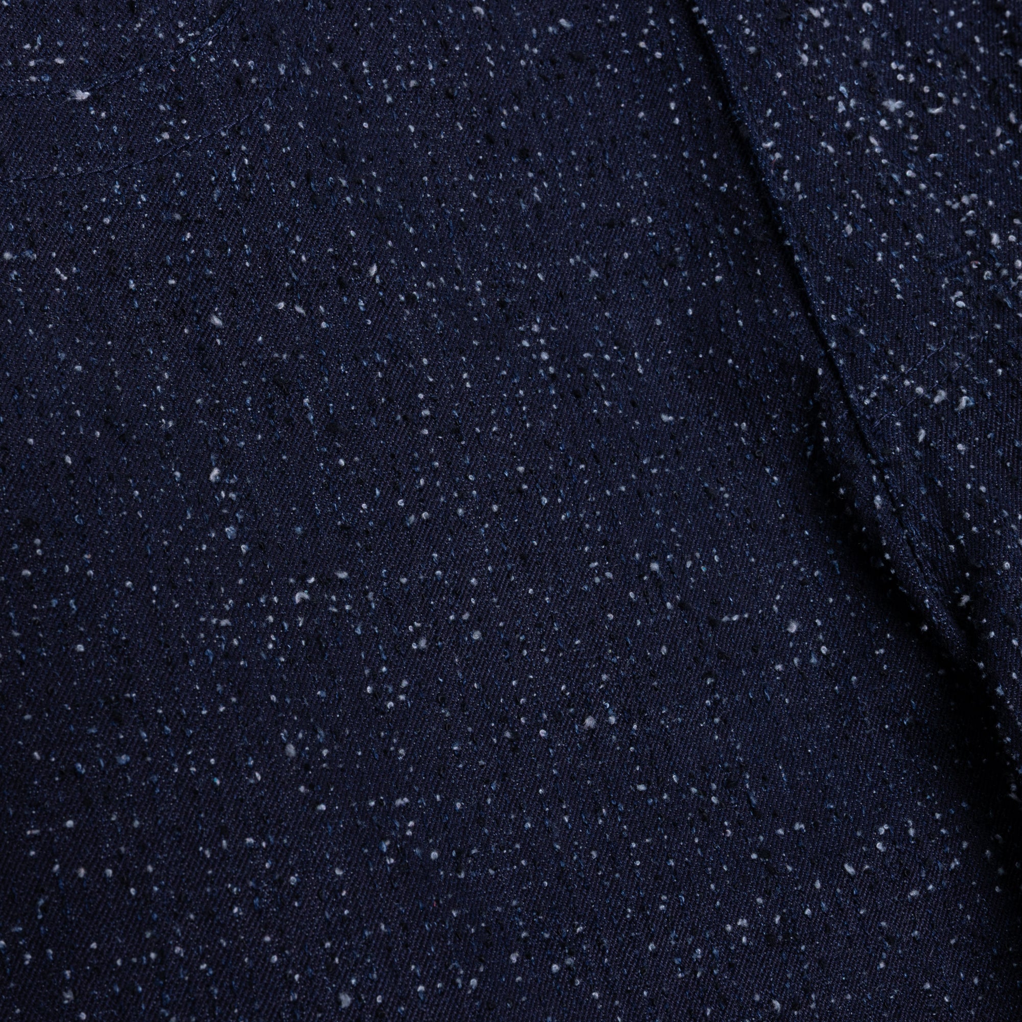 Nep Yarn Wide Leg - Blue