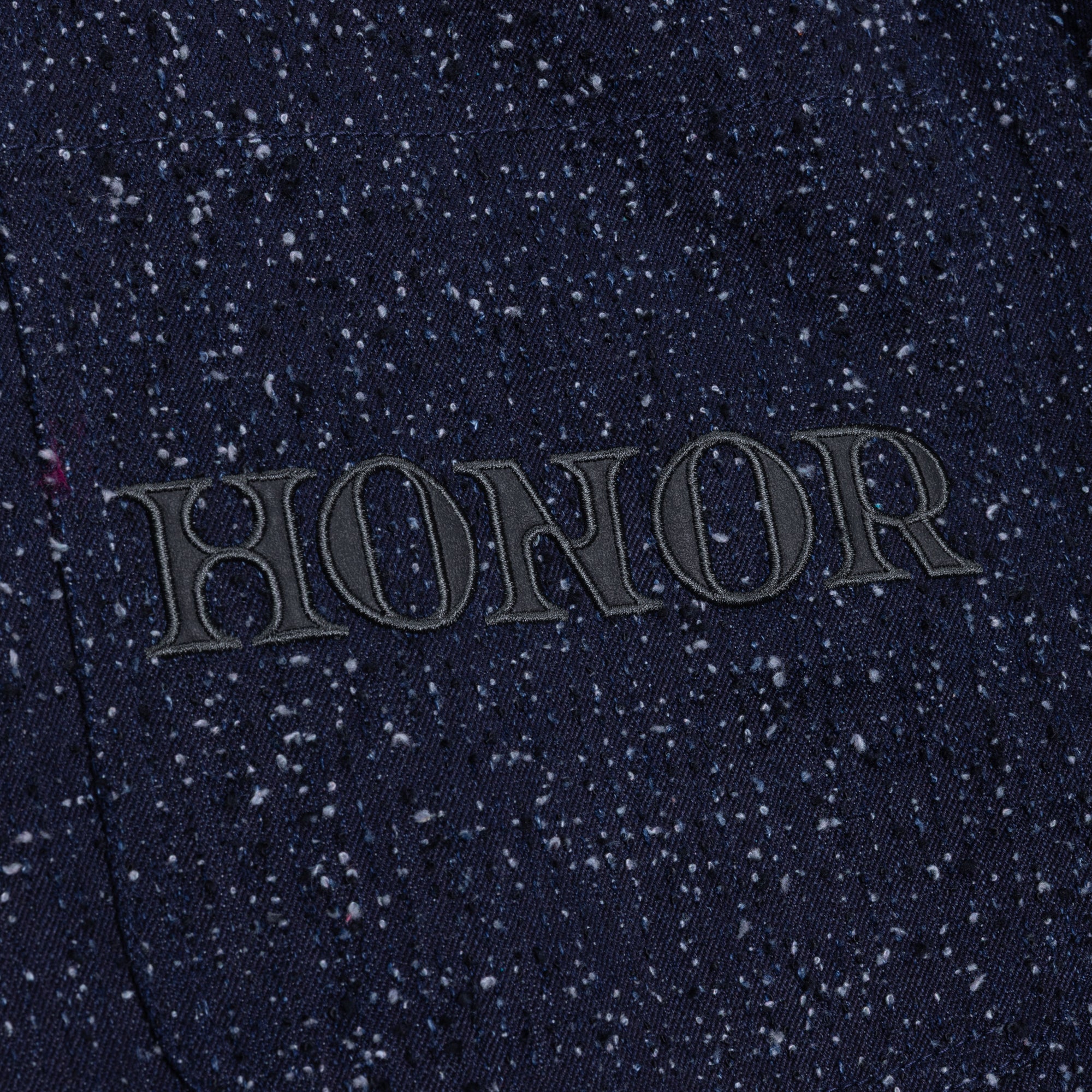 Nep Yarn Wide Leg - Blue