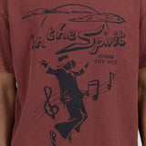 In The Spirit Tee - Burgundy